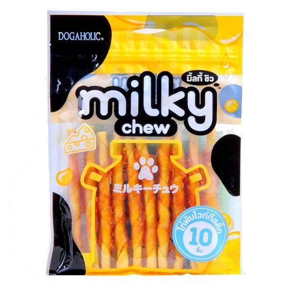 CHEESE MILKY CHEW CHICKEN STICK STYLE 10 PCS