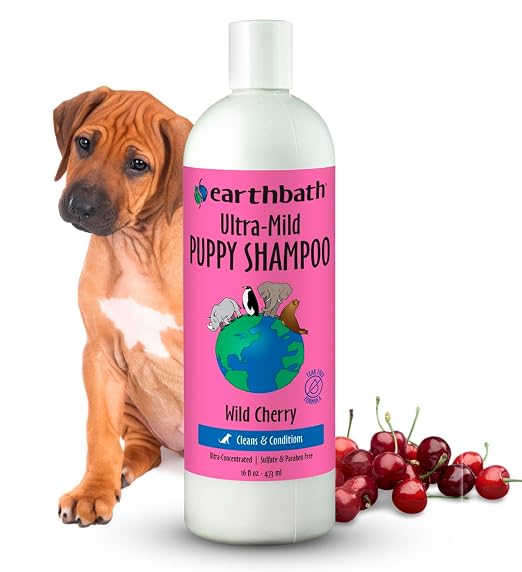 EARTHBATH ULTRA MILD PUPPY SHAMPOO 16OZ