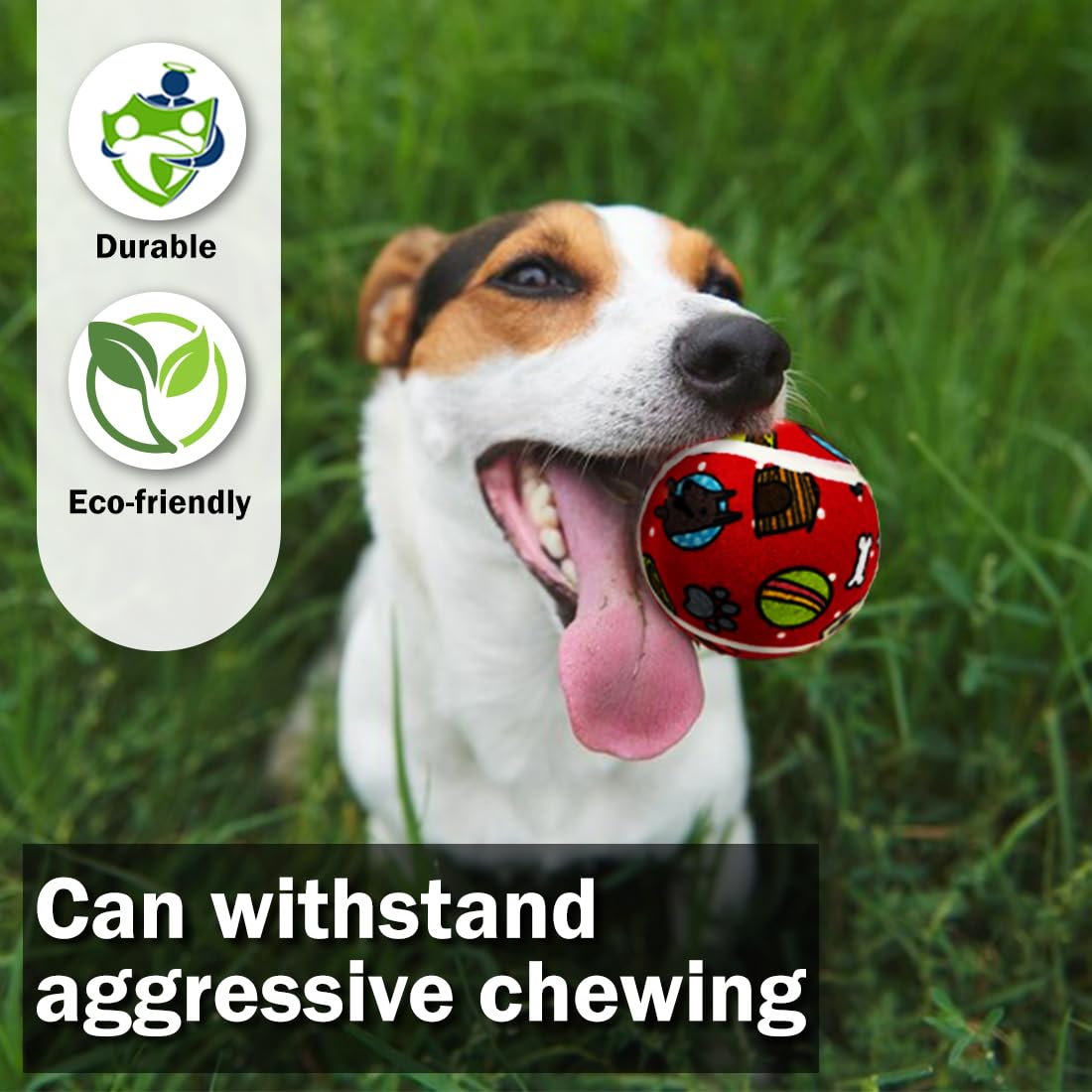 TENNIS BALLS DIA 6CM DOG TOY