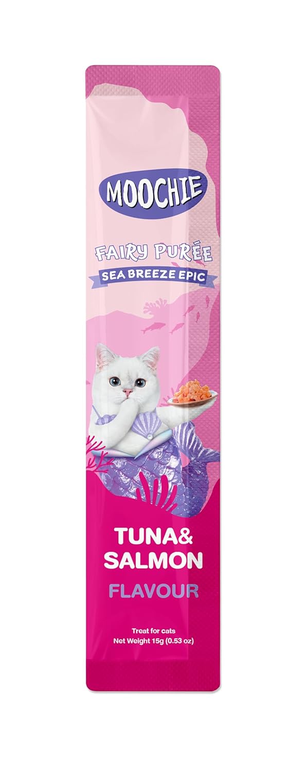 MOOCHIE CREAMY TUNA AND SALMON 75G