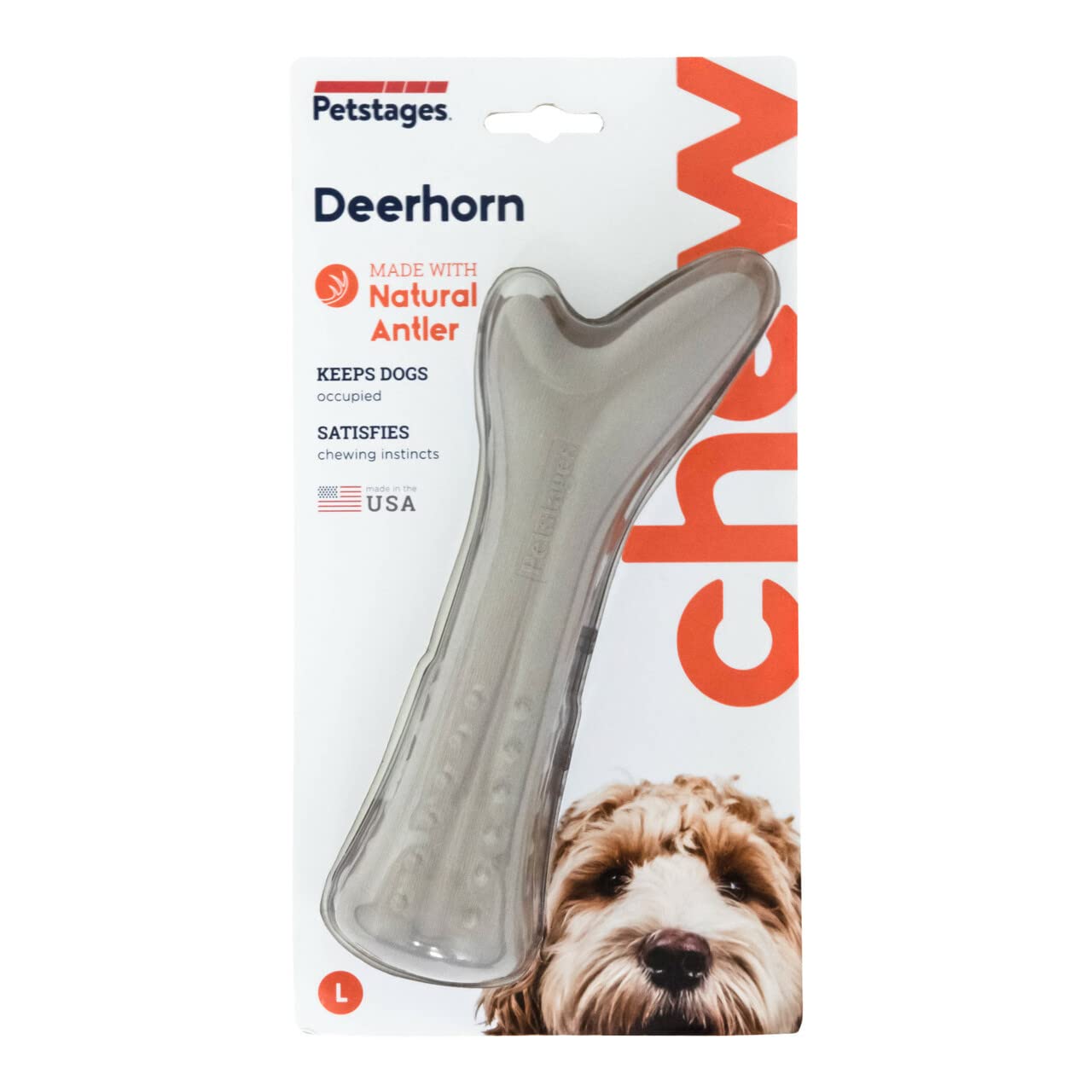 DEERHORN DURABLE CHEW TOY LARGE 20CM