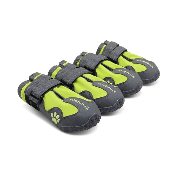 TRUELOVE PET BOOTS SIZE 7 NEON YELLOW