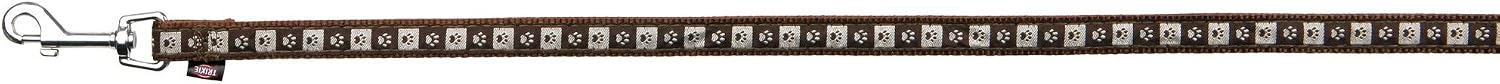 TRIXIE MODERN ART LEASH COFFEE M L 1.00M 20MM MOCCA BROWN