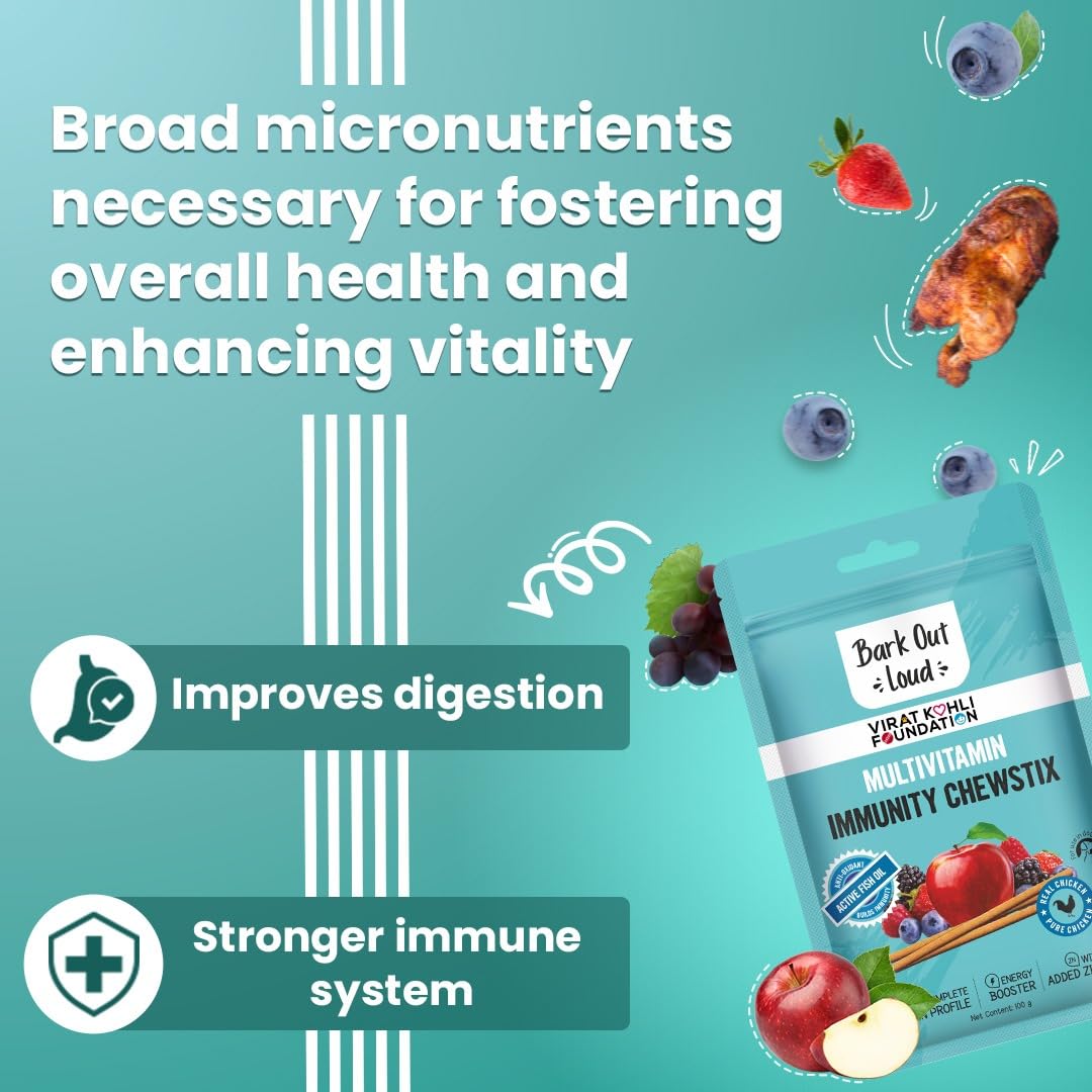 BOL MULTIVITAMIN IMMUNITY CHEWSTIX 100GM