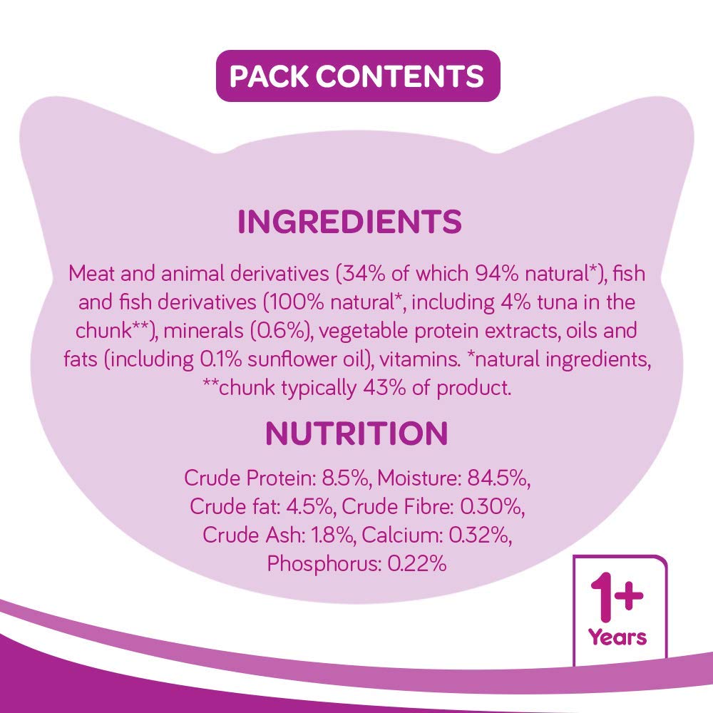 WHISKAS ADULT TUNA IN JELLY 85G