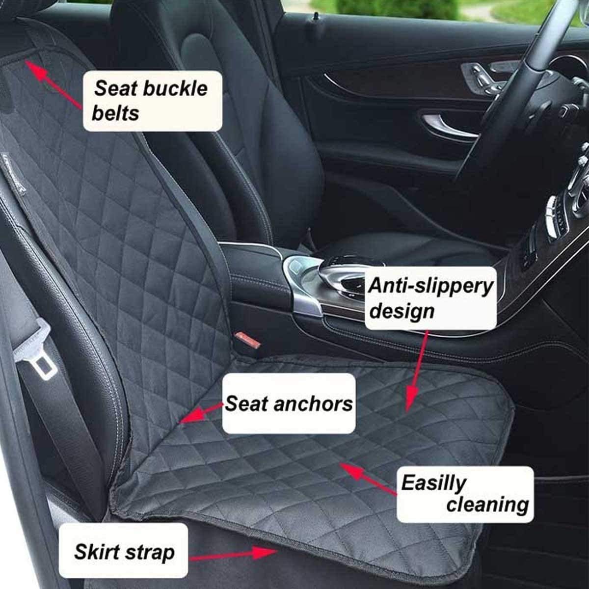 CAR SEAT COVER BLACK