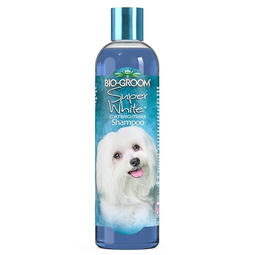 BIO GROOM SUPER WHITE COAT BRIGHTENING SHAMPOO 355 ML