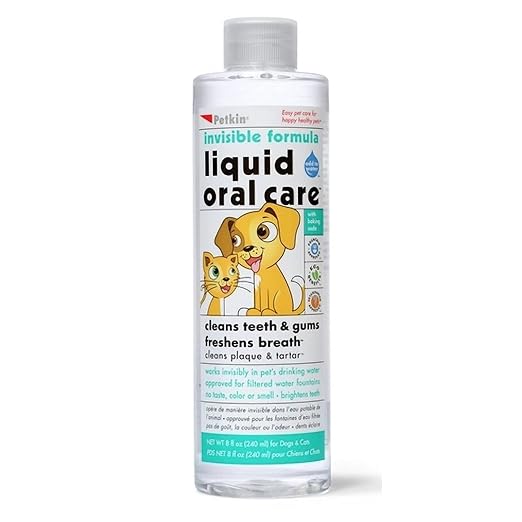 PETKIN PET LIQUID ORAL CARE 240 ML INVISIBLE FORMULA