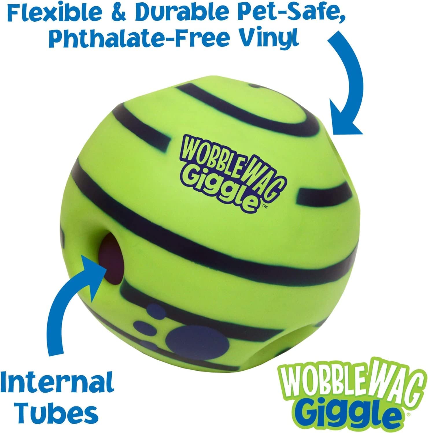 PW WOBBLE WAG INTERACTIVE DOG BALL