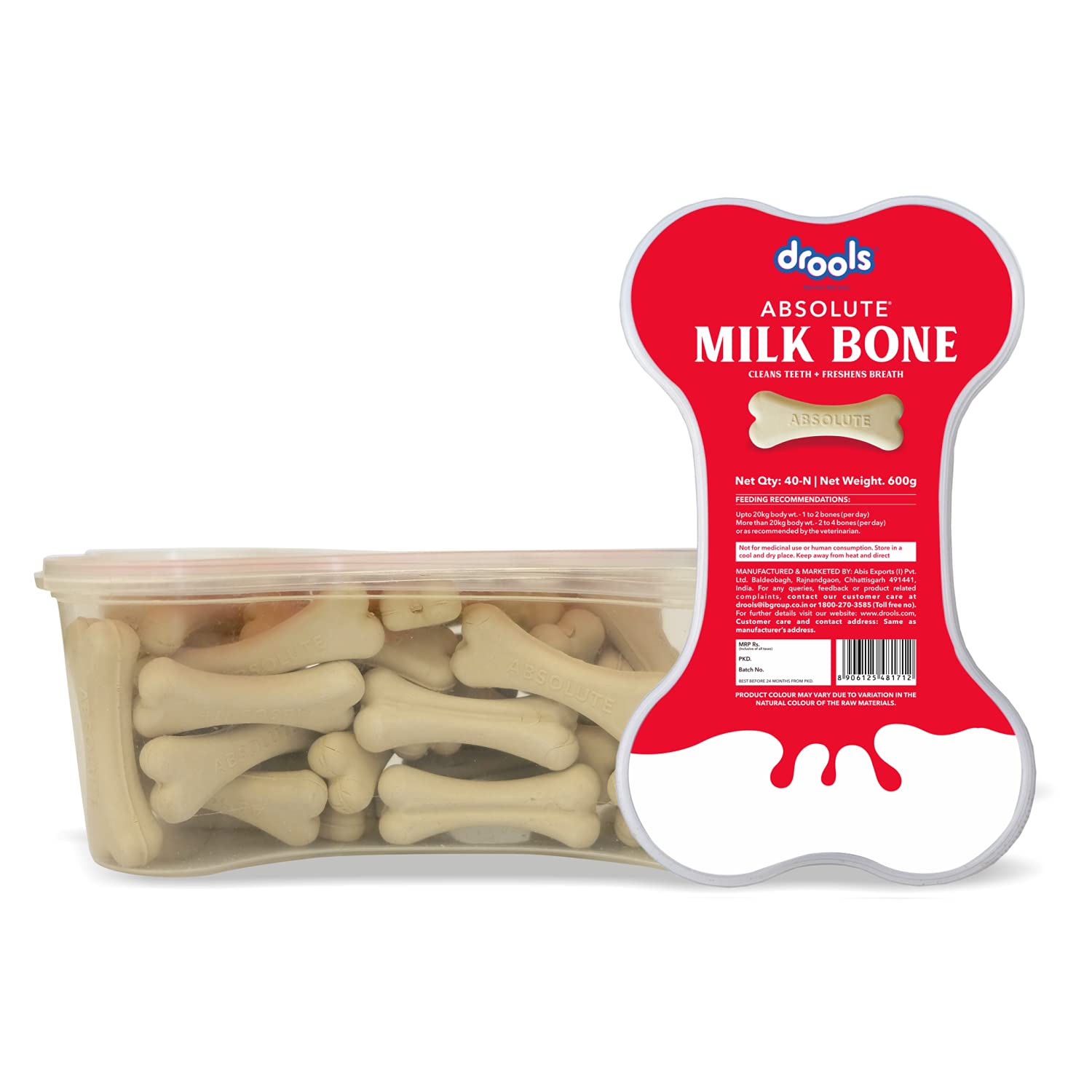 DROOLS MILK BONE JAR 20PCS