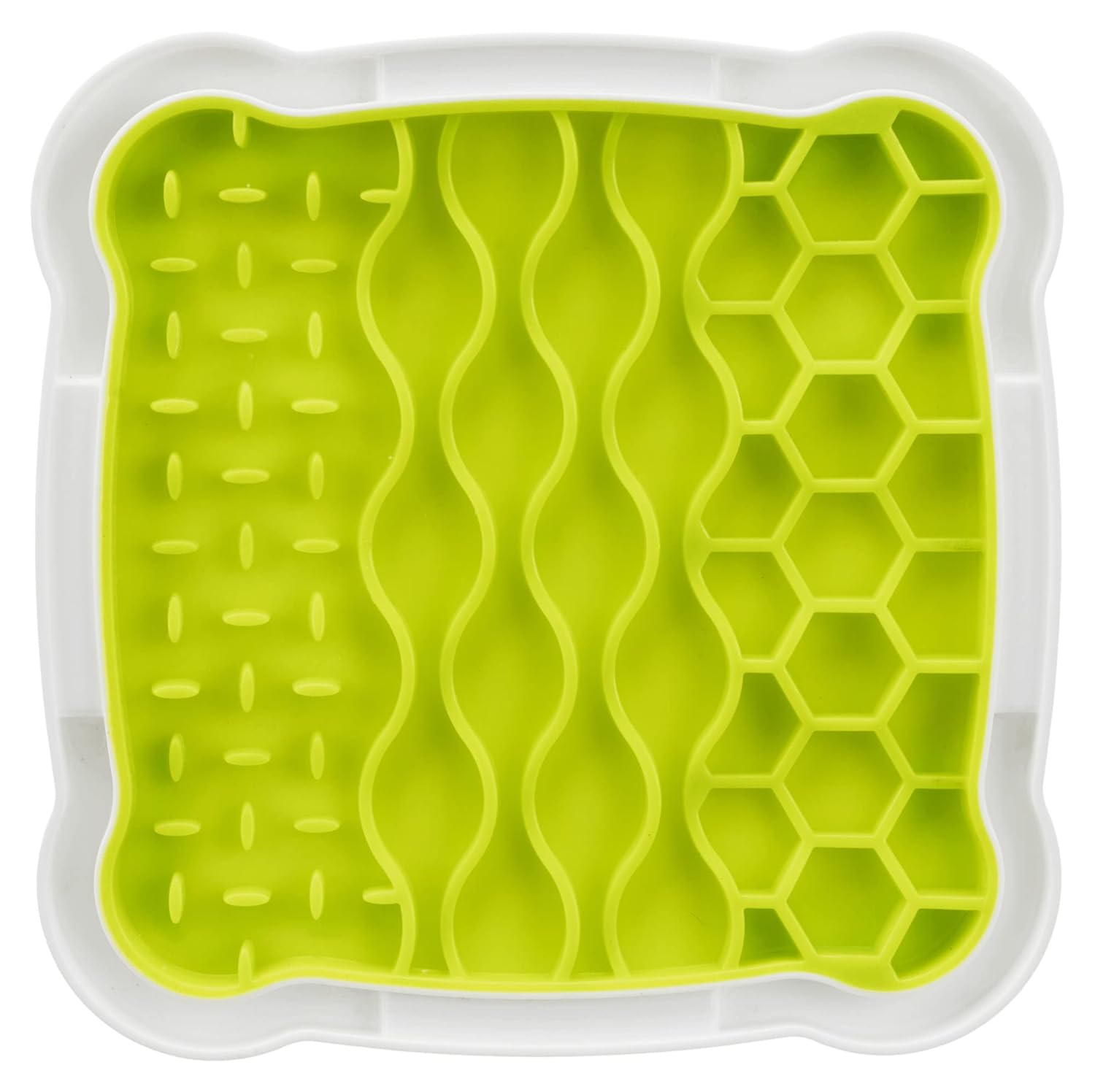 LICK N SNACK PLATTER TPR PP 20X20 CM