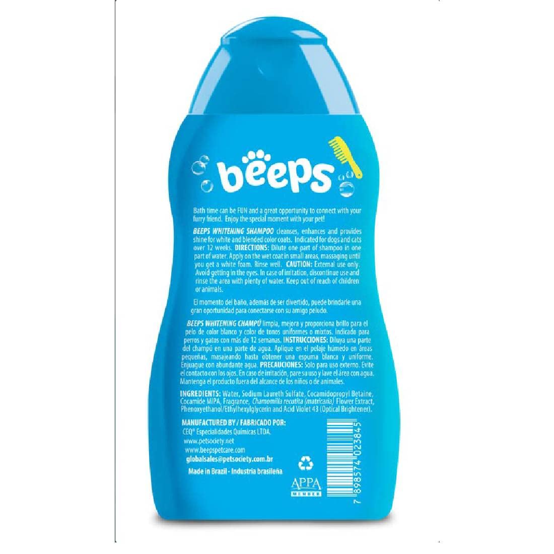 BEEPS WHITENING SHAMPOO 502 ML