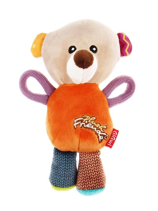 GIGWI PLUSH FRIENDS BEAR S M