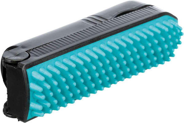 LINT ROLLER WITH BRUSH 23CM BLACK TURQUOISE