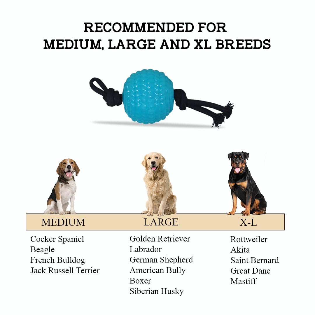 PETAHOLIC CHEW BALL ROPE LARGE