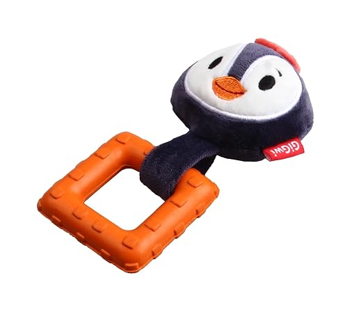 GIGWI SUPPA PUPPA RING PENGIUN XS SQUEAKER PLUSH