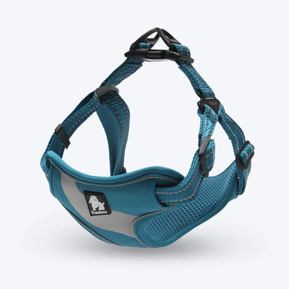 TRUELOVE STEP IN HARNESS WITH 3M L BLUE
