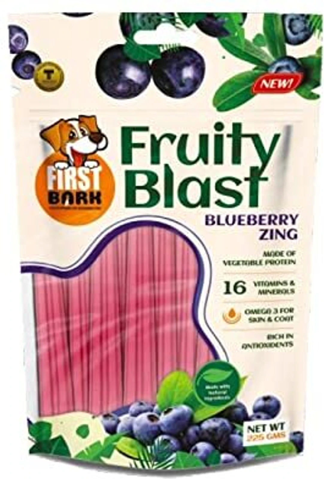 GOODIES FRUITY BLAST BLUEBERRY ZING 225G