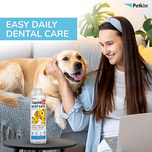 PETKIN PET LIQUID ORAL CARE 240 ML INVISIBLE FORMULA