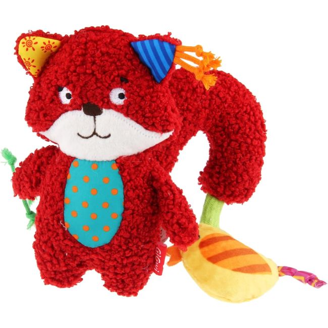 GIGWI PLUSH FRIENDZ SQUIRREL WITH BIRD M