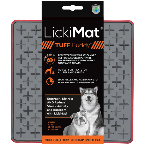 LICKIMAT BUDDY TUFF RED