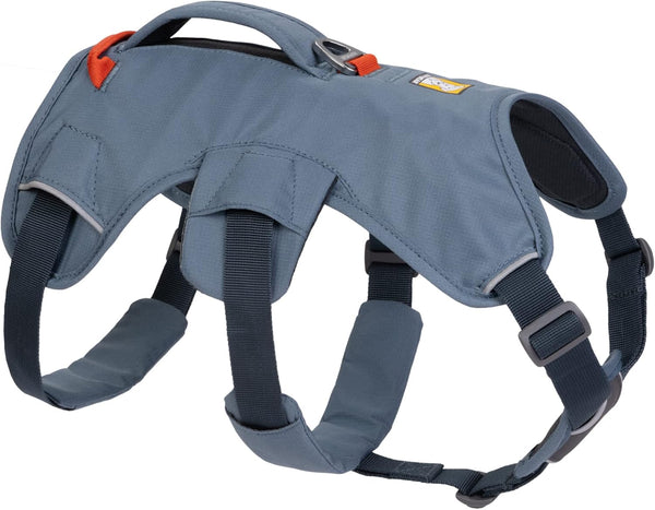 RUFFWEAR WEBMASTER HARNESS SLATE BLUE LARGE XL