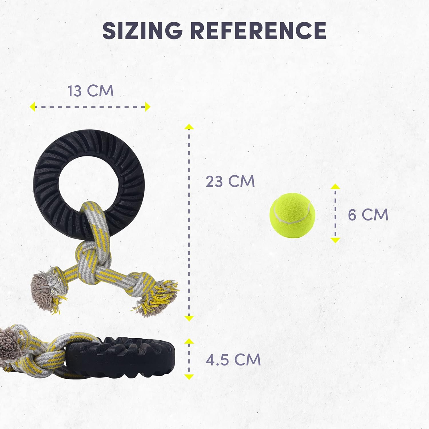 BARKBUTLER FOFOS TYRE SMALL TOY