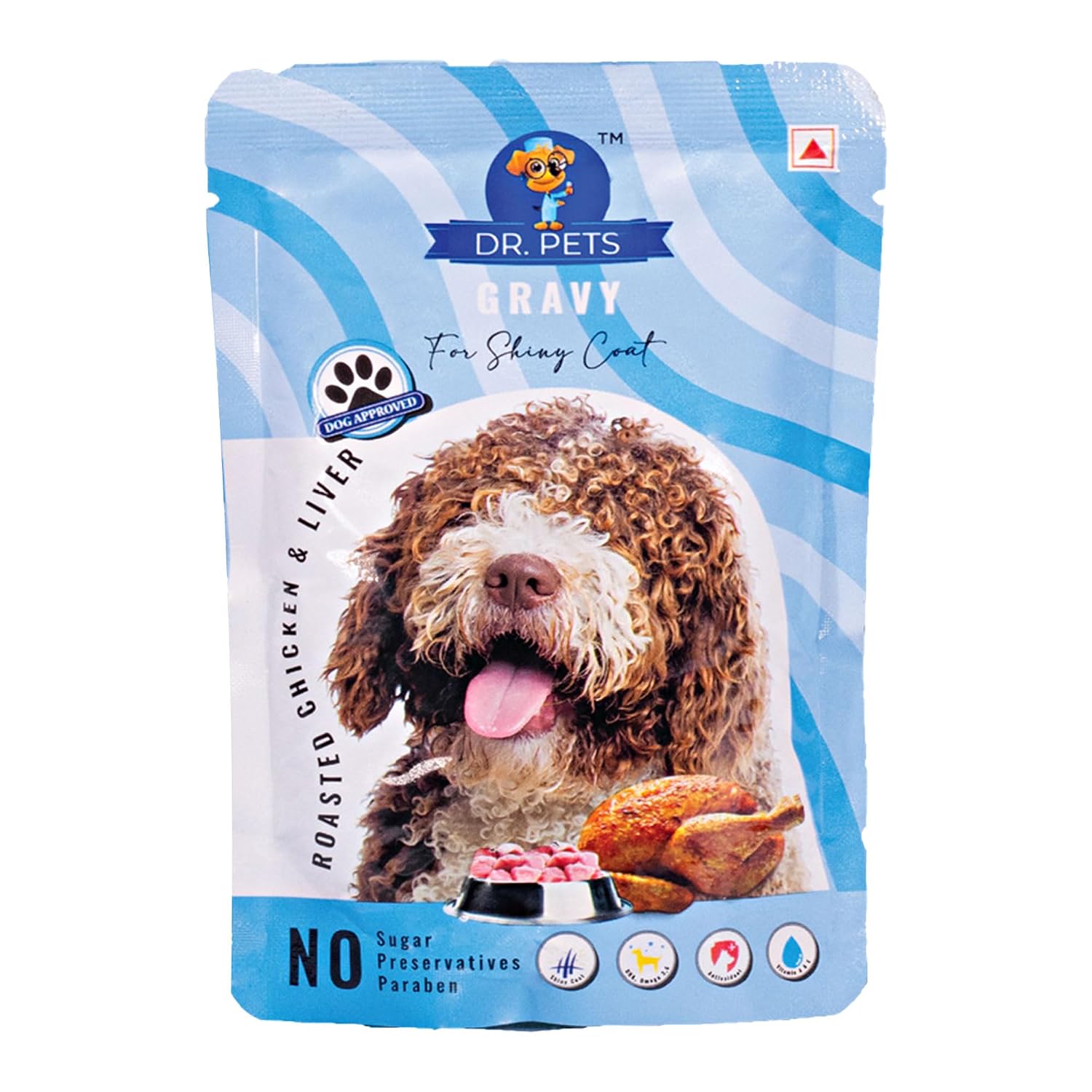DR PET GRAVY ROSTED CHICKEN LIVER 85G