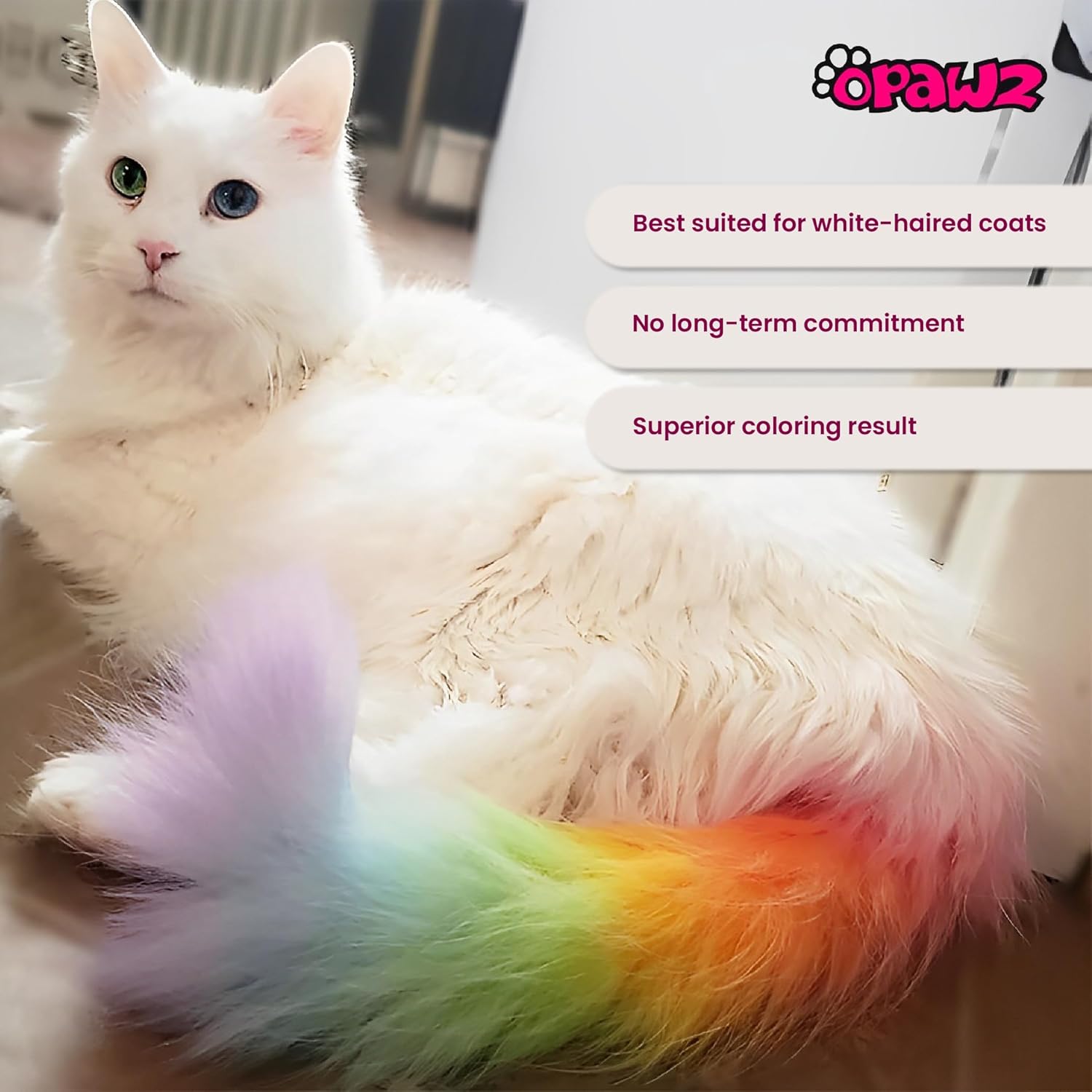 OPAWZ SEMI PERMANENT PET HAIR DYE KELLY GREEN 150G