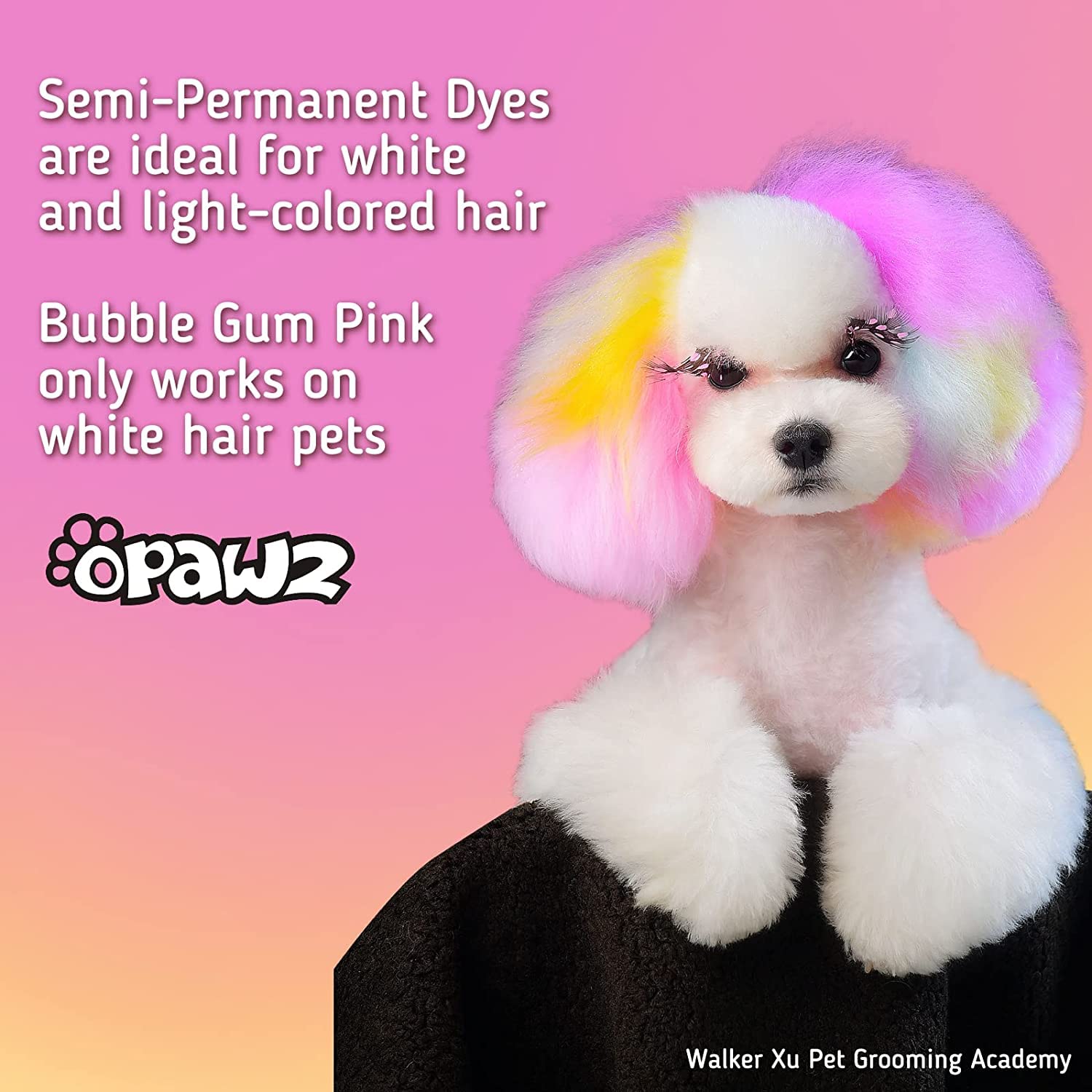 OPAWZ SEMI PERMANENT PET HAIR DYE STRAWBERRY RED 150G