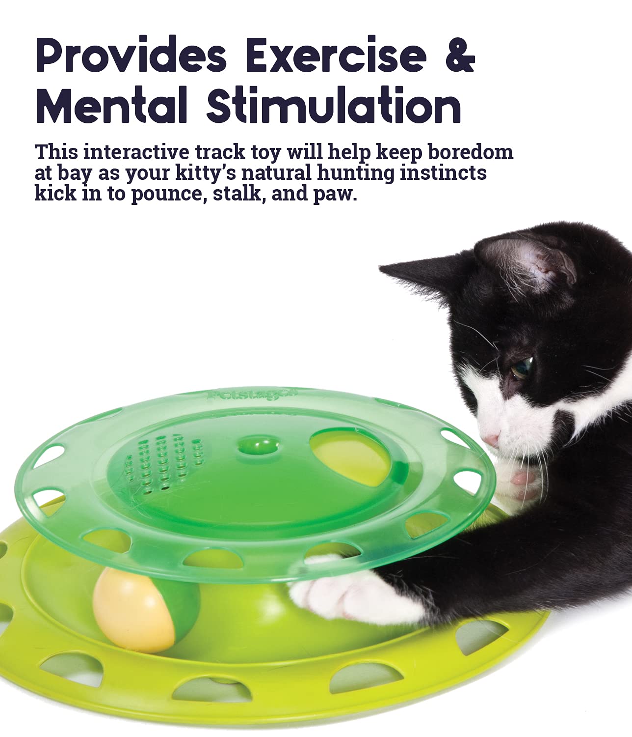 CATNIP CHASER IND.CAT PLAY TOY