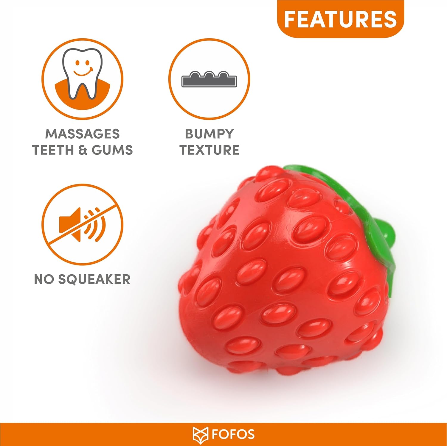 FOFOS FRUITY BITES SILENCE STRAWBERRY