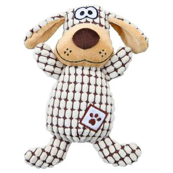 DOG SOUNDLESS PLUSH TOY 26 CM