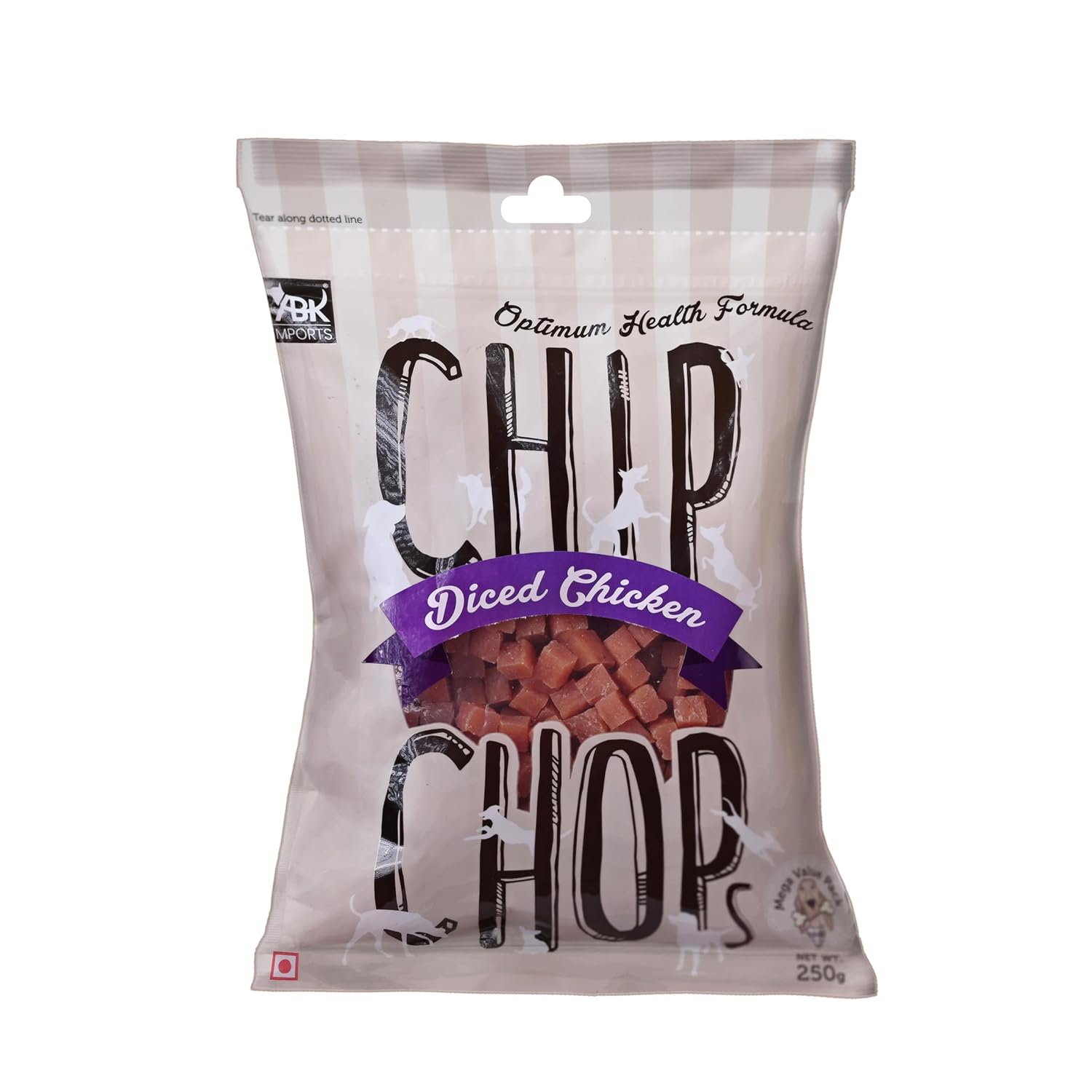 CHIP CHOP DICED CHICKEN 250G