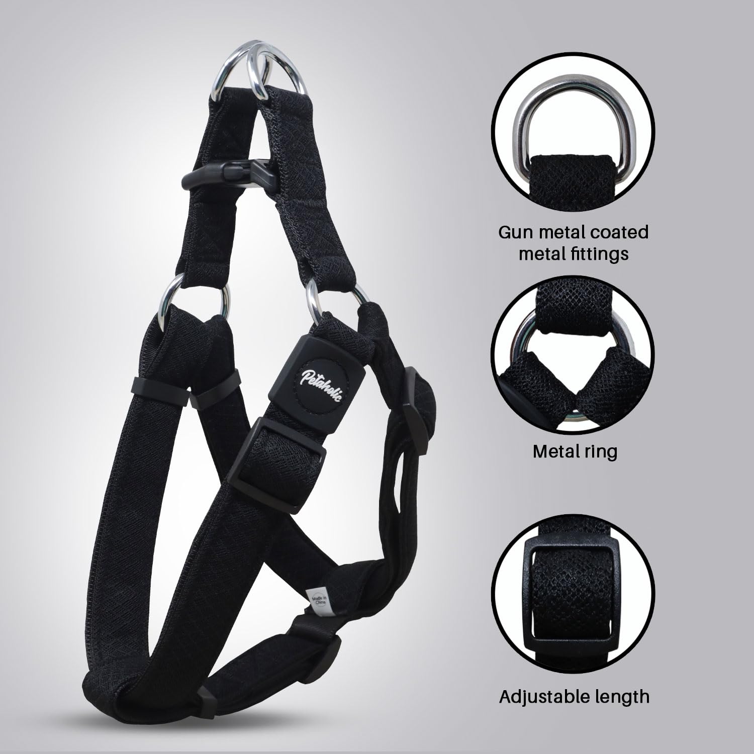 PETAHOLIC CHEST HARNESS M