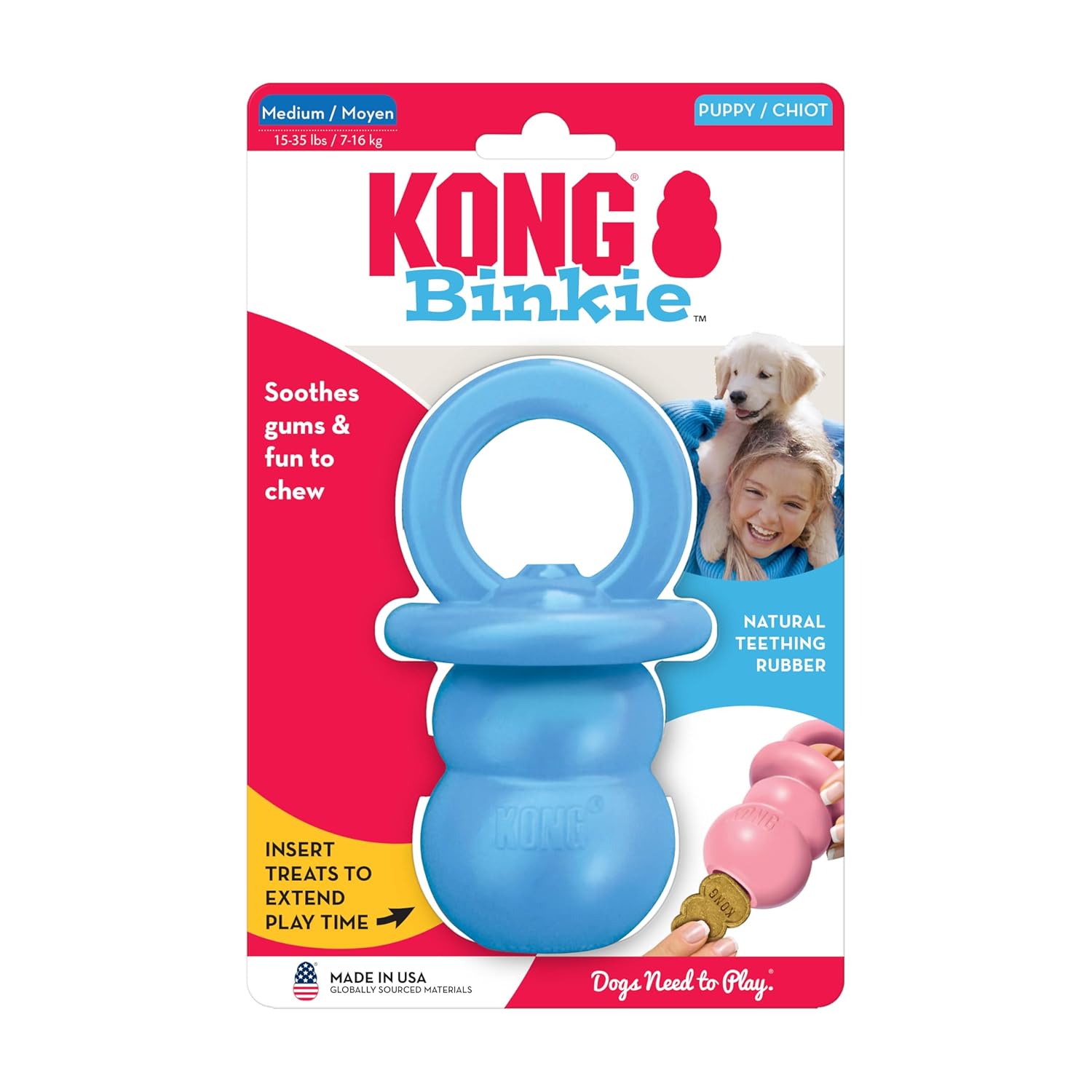 KP27 KONG PUPPY BINKIE MEDIUM