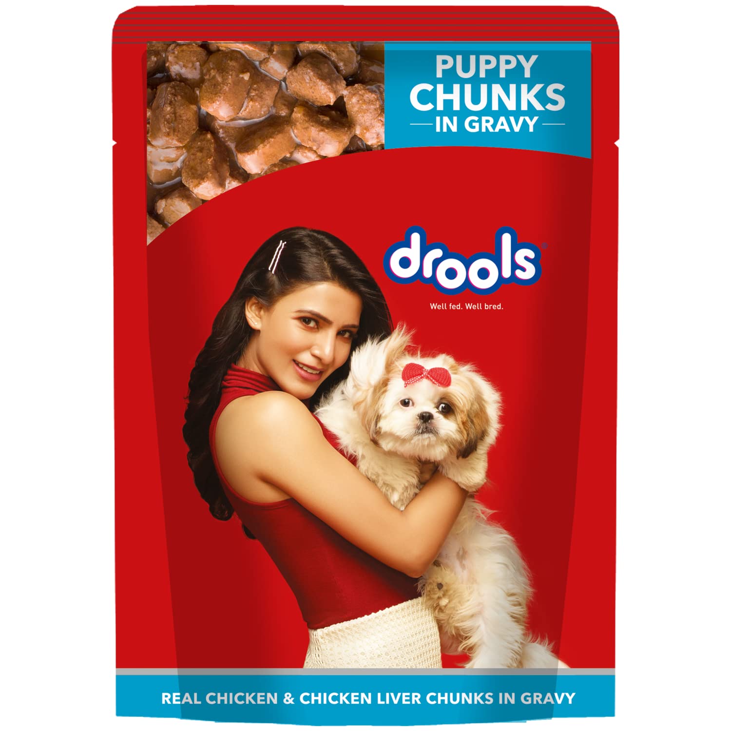 DROOLS PUPPY CHICKEN CHUNKS GRAVY 150GM