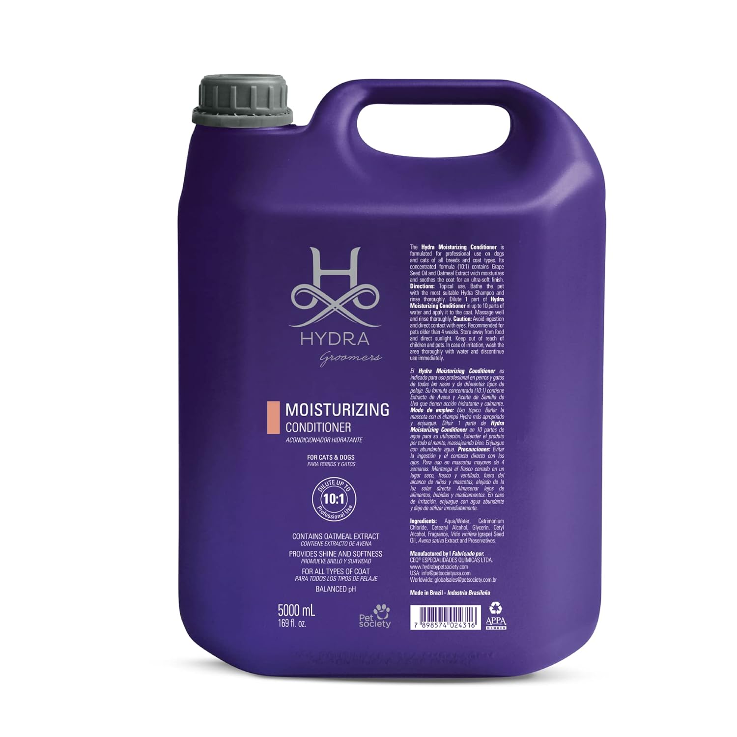 HYDRA GROOMERS MOISTURIZING CONDITIONER 5 LITRE