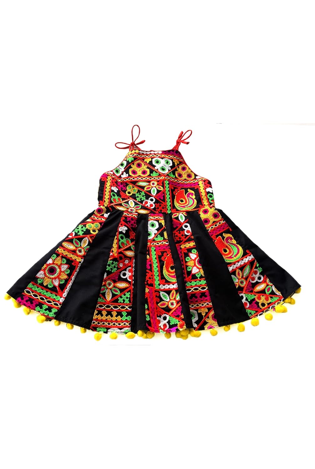 DOG O BOW EMB ANARKALI DRESS L