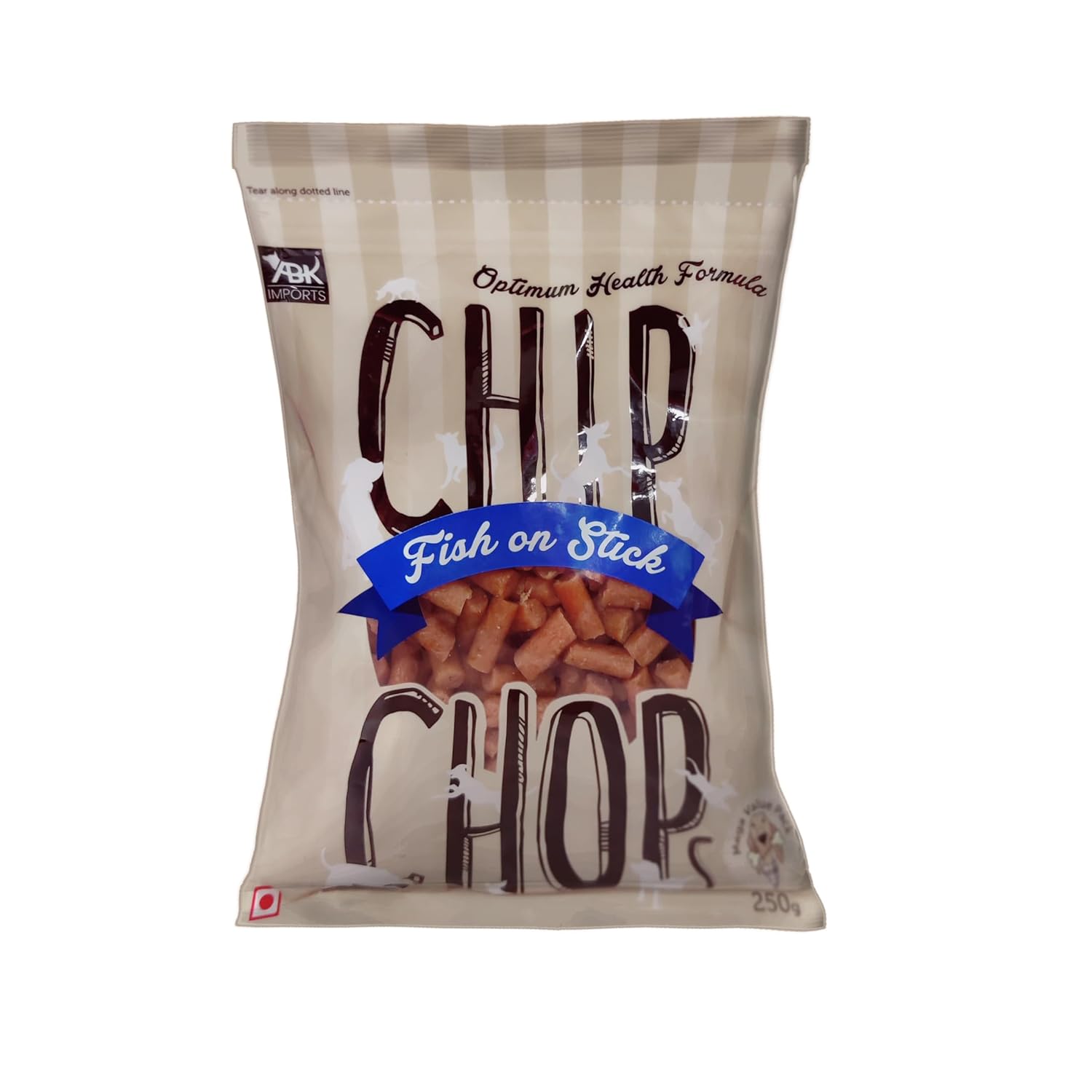 CHIP CHOP FISH ON STICK 250G