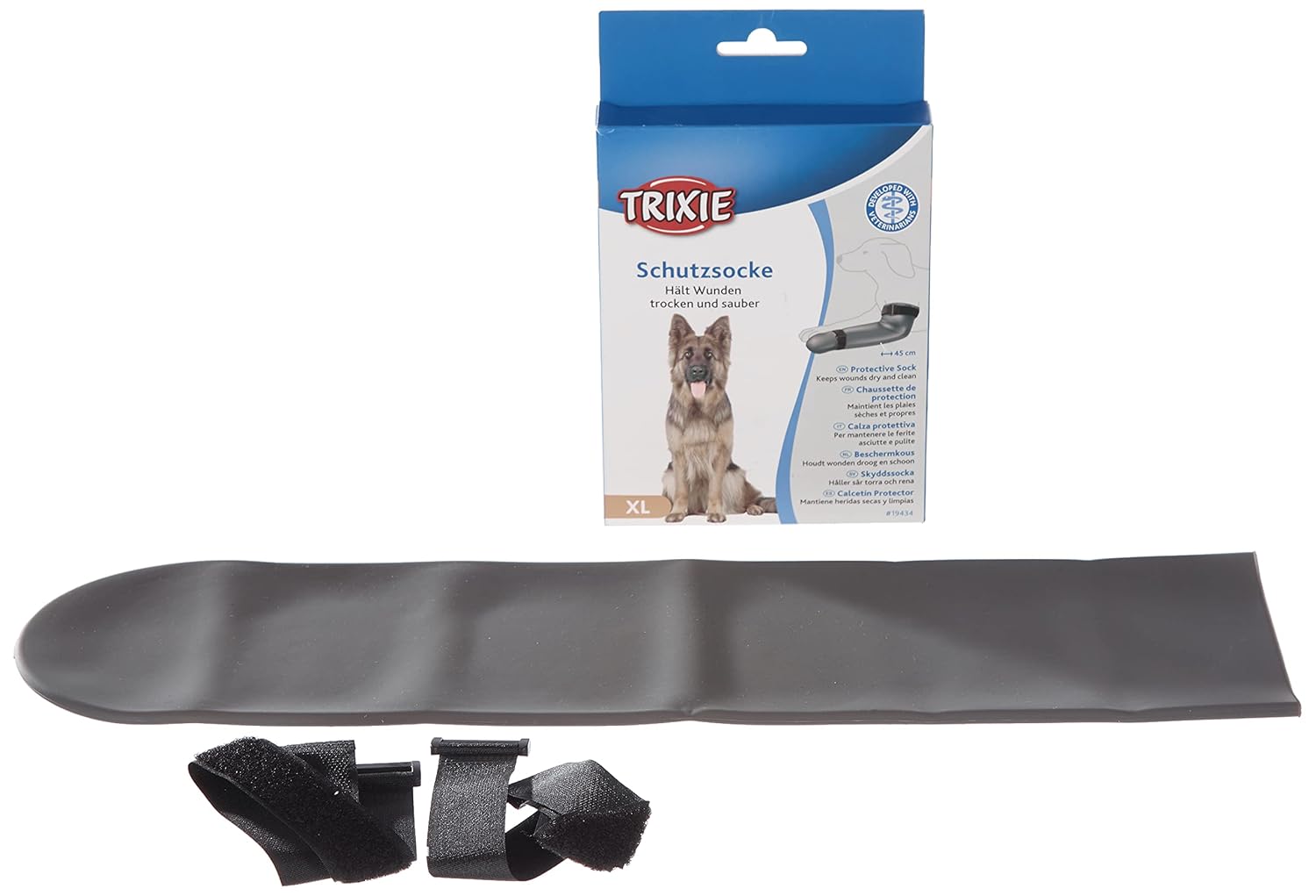 PROTECTIVE SOCK SILICONE XL 12CM 45CM GREY