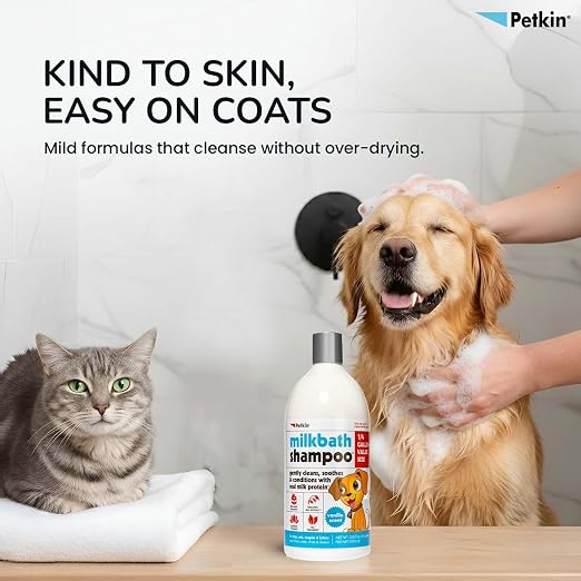 PETKIN MILK BATH SHAMPOO 1000ML