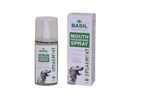 BASIL MOUTH FRESH SPRAY SPEARMINT 130ML