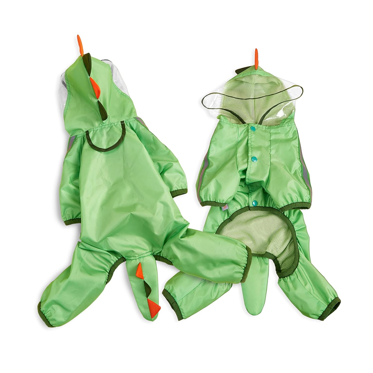 BARKBUTLER FOFOS PET RAINCOAT DINOSAUR M 32CM