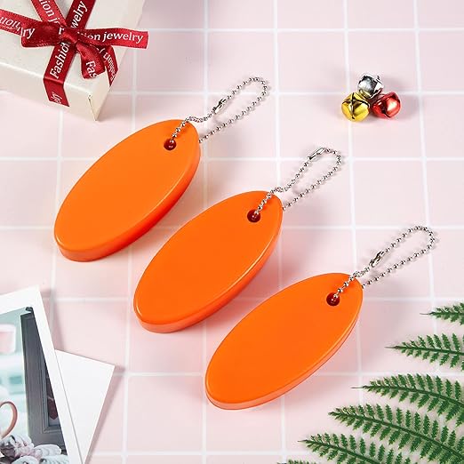 PETAHOLIC FLOATING KEY TOY ORANGE