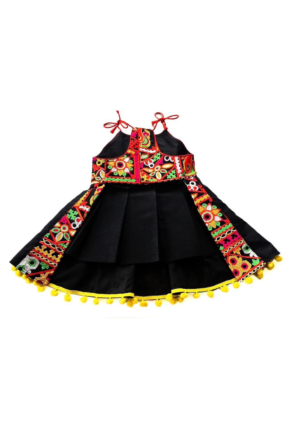 DOG O BOW EMB ANARKALI DRESS L