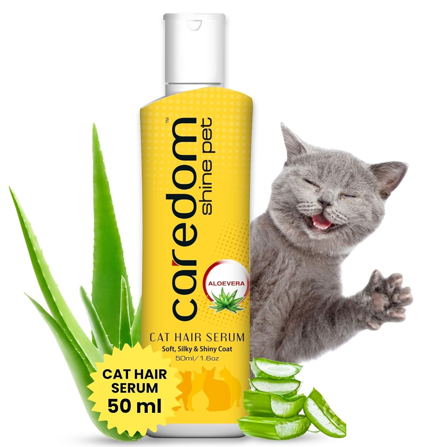 CAREDOM SHINE PET CAT HAIR SERUM 50 ML