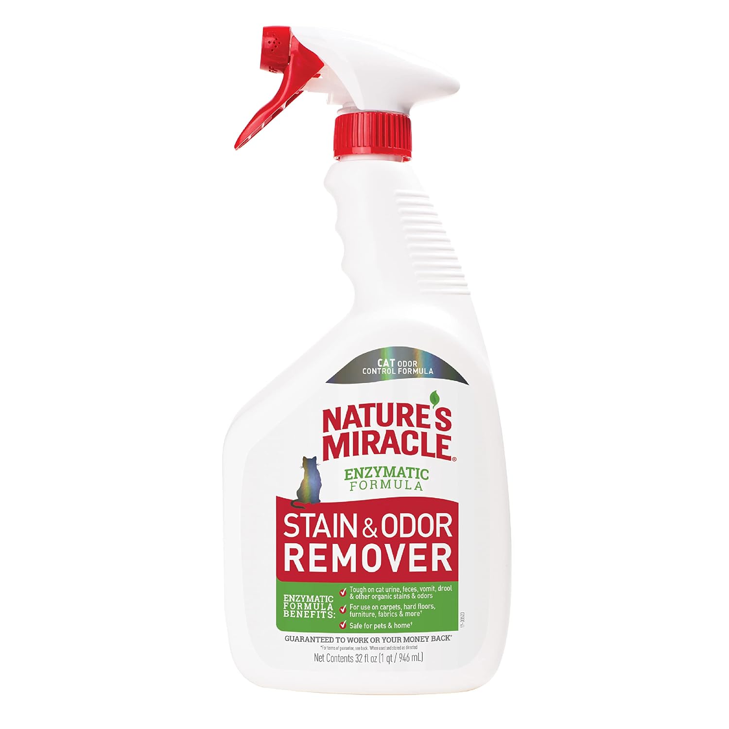 NATURES MIRACLE JFC CAT ADVANCE VIRUS DISINFECTANT STAIN AND ODOUR REMOVER 32 OZ