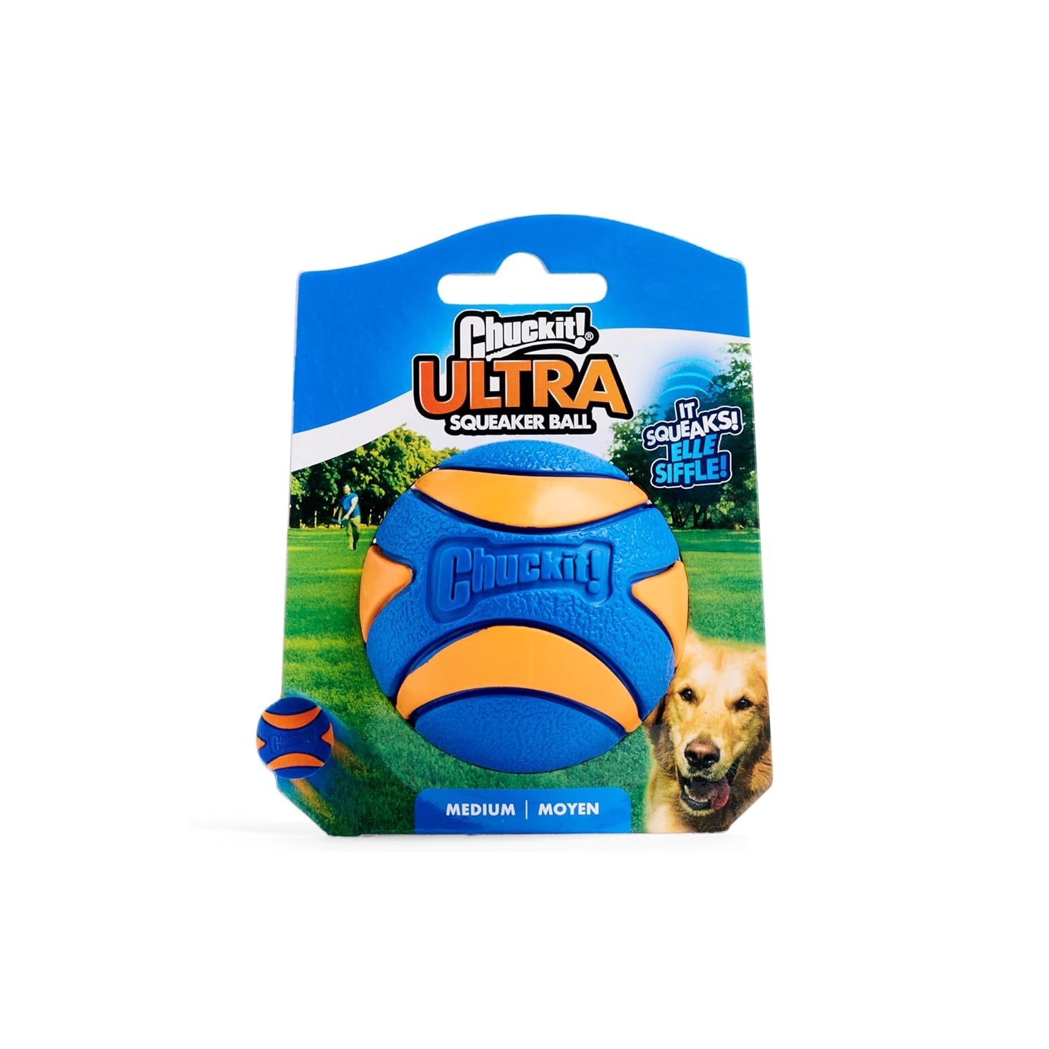 CHUCKIT ULTRA SQUEAKER BALL S
