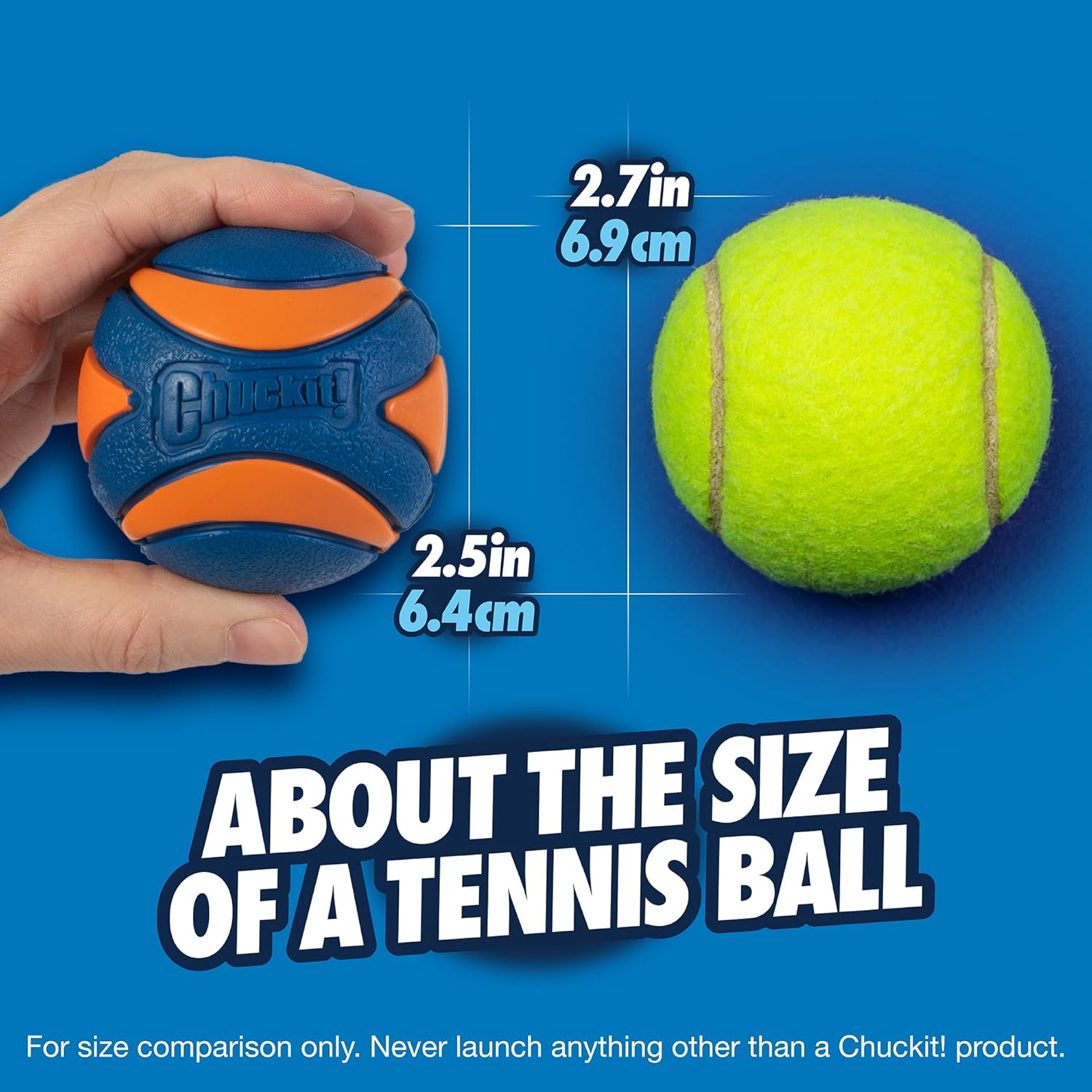CHUCKIT ULTRA SQUEAKER BALL S